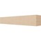 Ekena Millwork 4in. W x 4in. H x 24in. L Block Woodgrain TimberThane Rafter Tail, Primed Tan RFTUR04X04X24BLKRCPR - alternate 1
